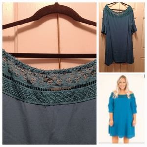 Off the shoulder dress